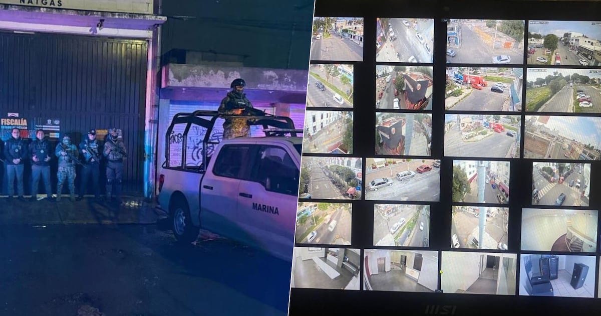 Autoridades desmantelan centro de mando clandestino conectado a cámaras del C4 en Ecatepec