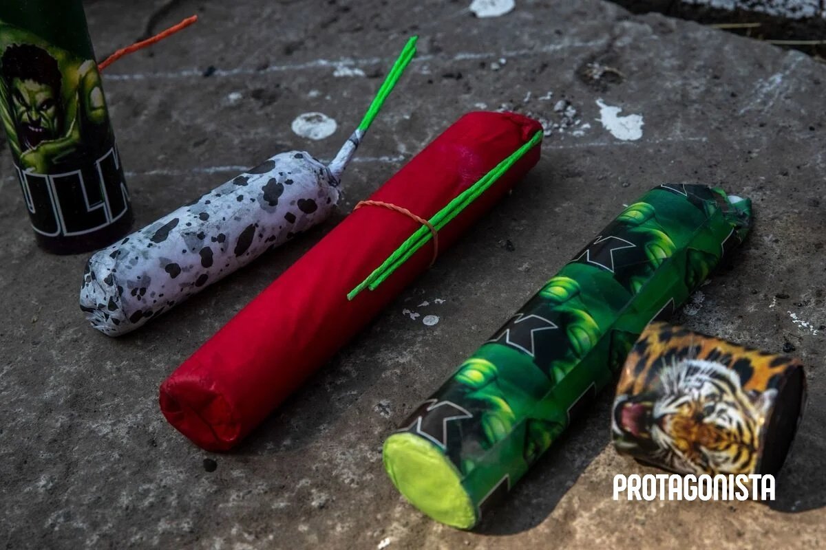 Explosión de pirotecnia en Ixtapaluca: 18 heridos tras quema del «torito» en San Jerónimo Cuatro Vientos